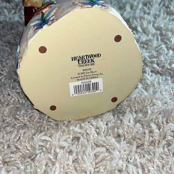 Jim Shore Santa Christmas Ornament Birds Birdhouse Roosters Enesco 2002 - Picture 3 of 16